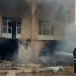 مهار آتش یک منزل متروکه